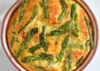 Simple Asparagus Frittata Recipe - TheRecipe.Website