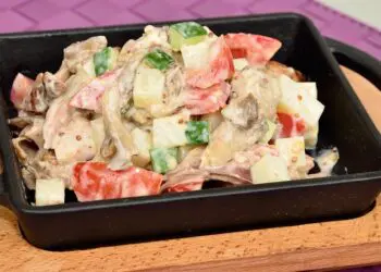 Chicken Pepperoni Salad Recipe - TheRecipe.Website