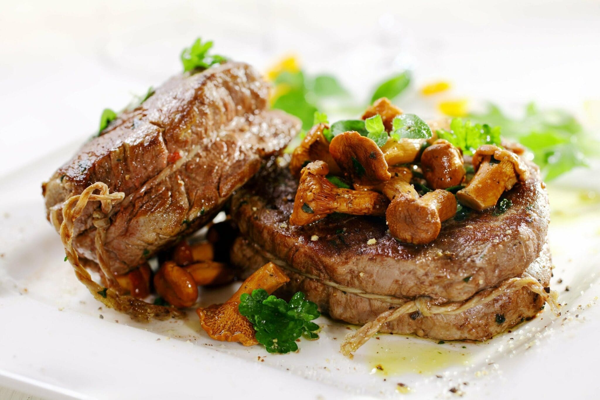 Fillet with Mushroom and Shallot Sauce - TheRecipe.Website