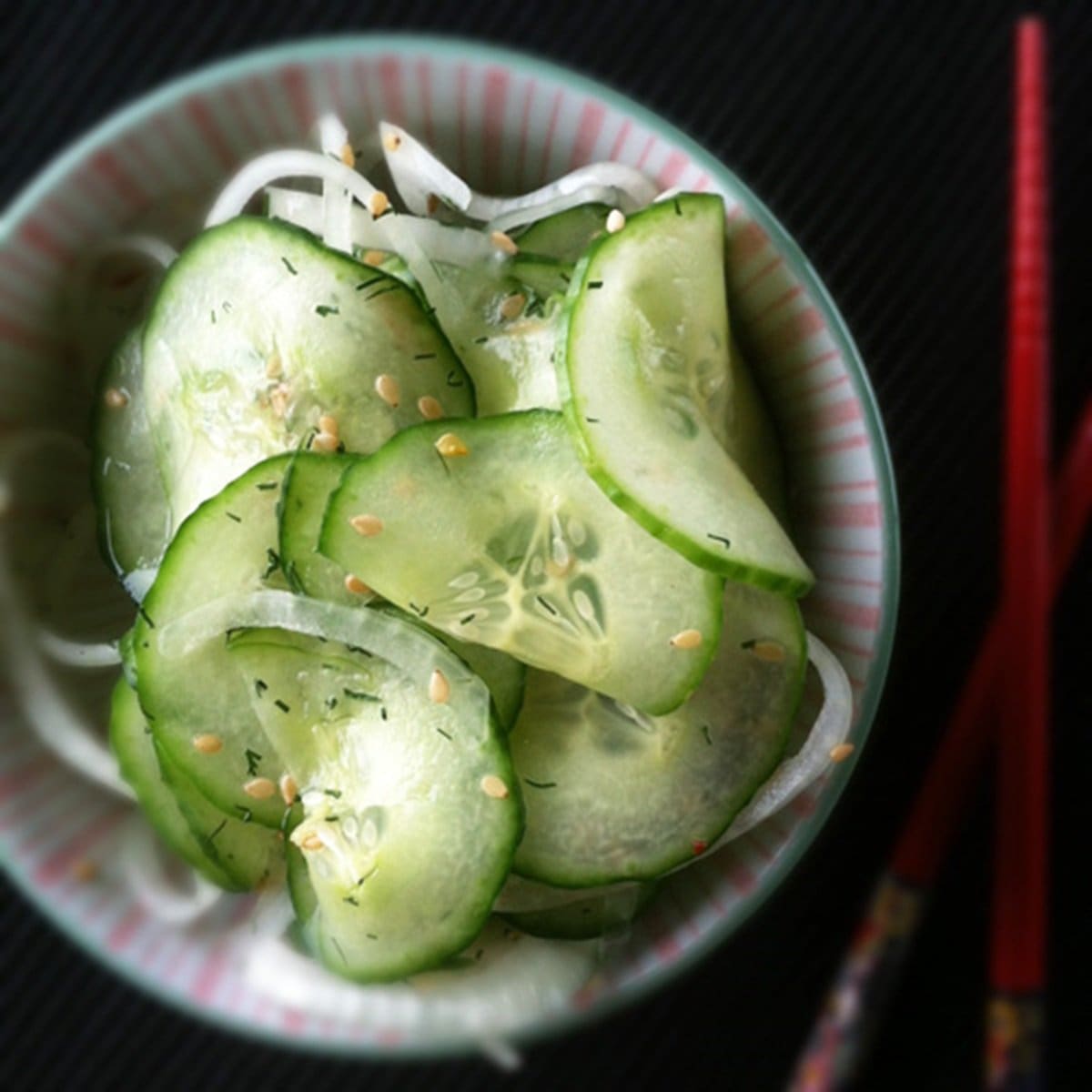 Marinated Cucumbers Recipe - TheRecipe.Website