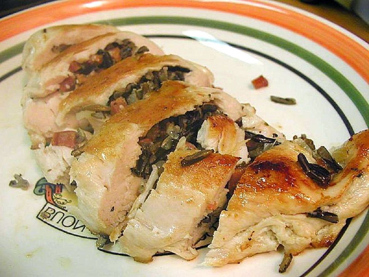 Minnesota Wild Rice Stuffed Chicken Recipe The Recipe Website