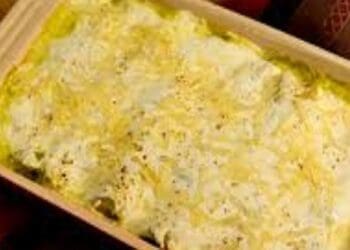 Swiss Chicken Enchiladas