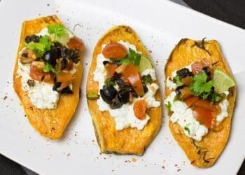 Twice Baked Sweet Potato Recipe - TheRecipe.Website