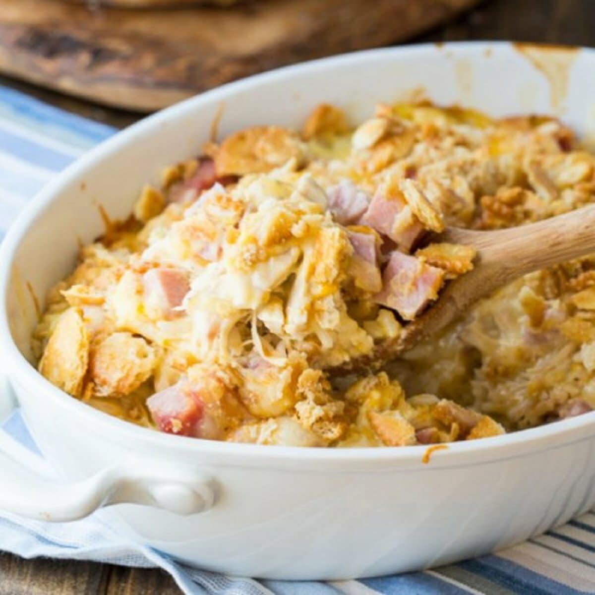 Chicken Cordon Bleu Casserol