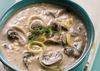 Turkey Mushroom Soup