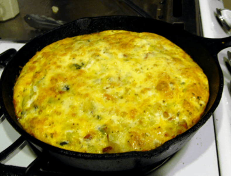 Leek Frittata Recipe - TheRecipe.Website