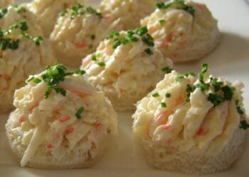 Swedish Crab Canapes - TheRecipe.Website