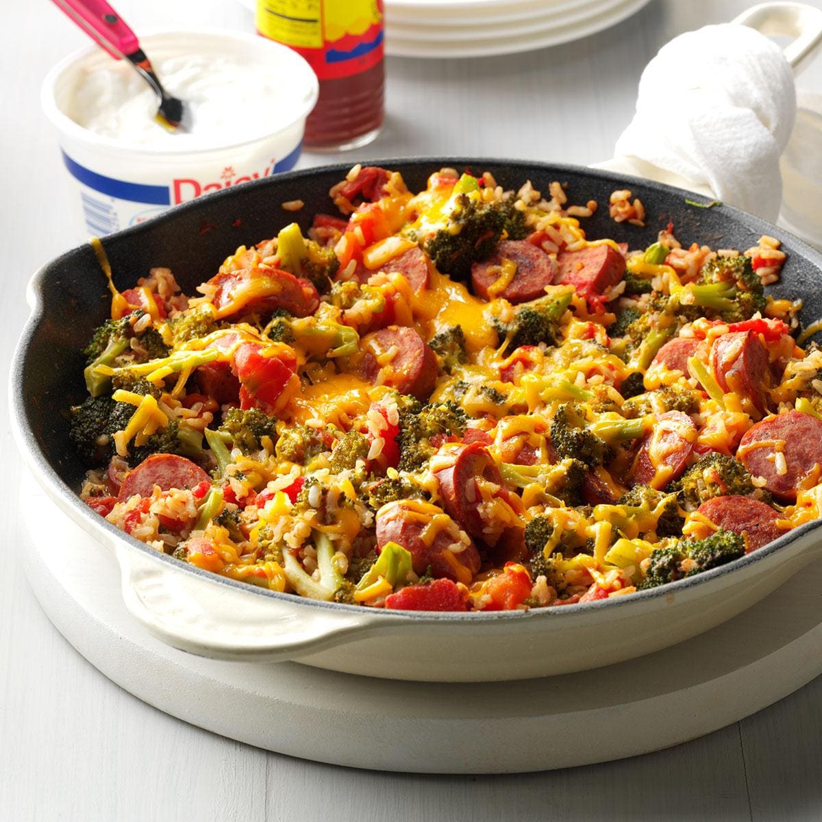 Sausage, Broccoli, and Rice Casserole Recipe - TheRecipe.Website