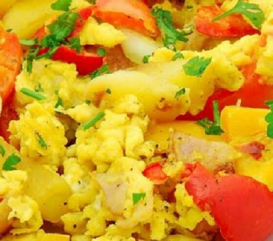 Greek Scrambled Eggs - TheRecipe.Website