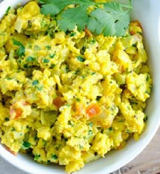 Indian Scrambled Eggs - TheRecipe.Website