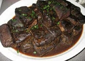 Beef Braised in Coffee