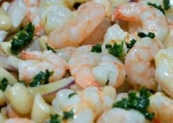 Shrimp with Beans - Gamberi e Fagioli