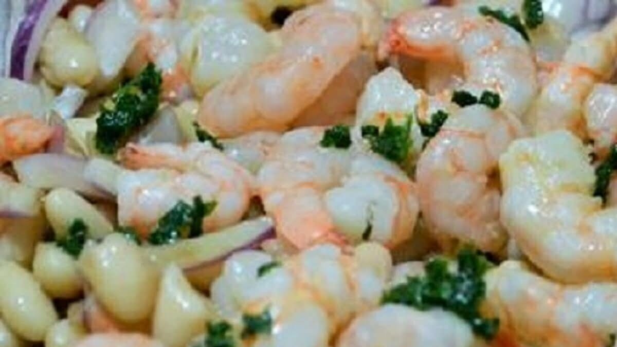 Shrimp with Beans - Gamberi e Fagioli