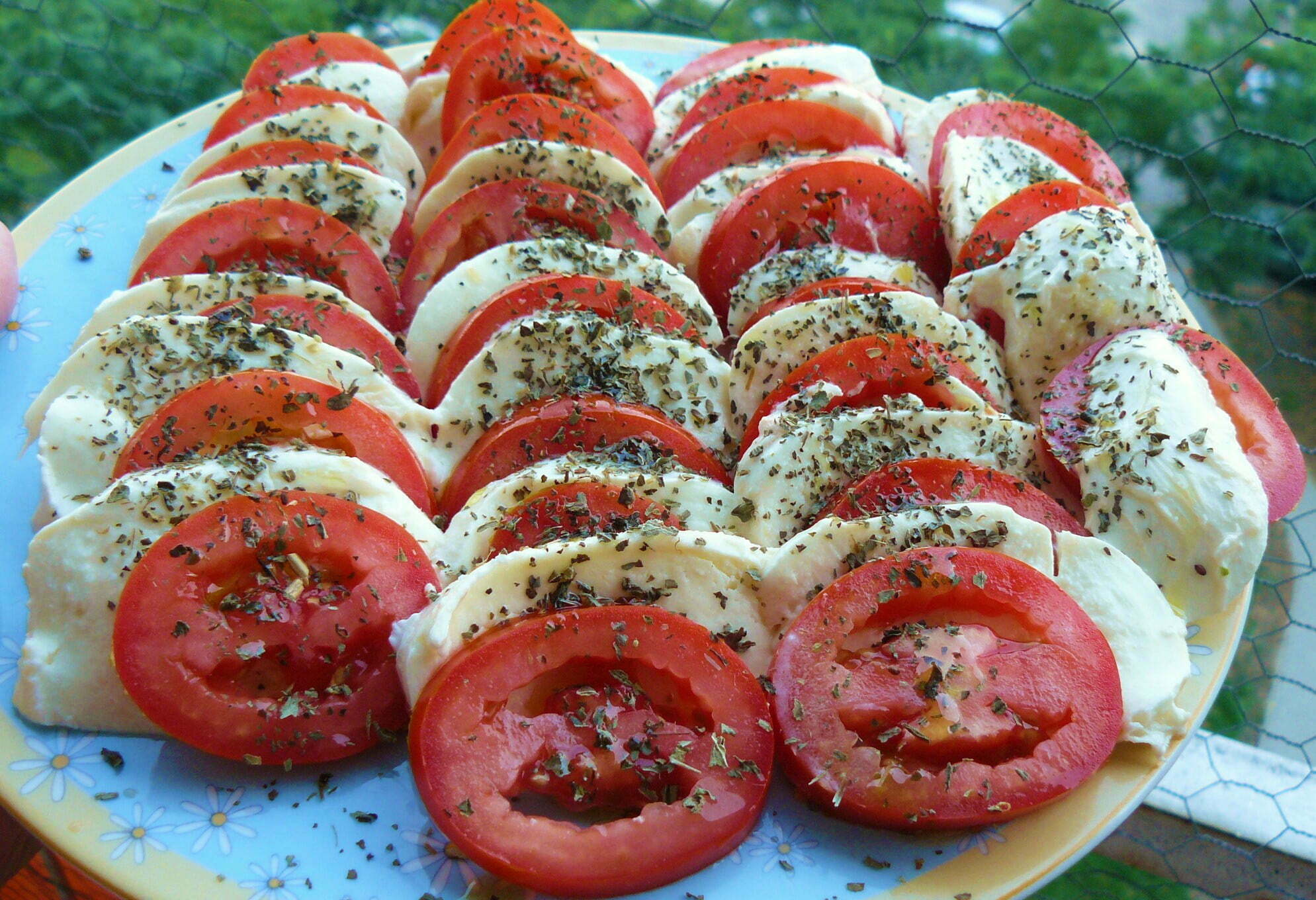 Tomato and Mozzarella Salad - Insalata Caprese - TheRecipe.Website