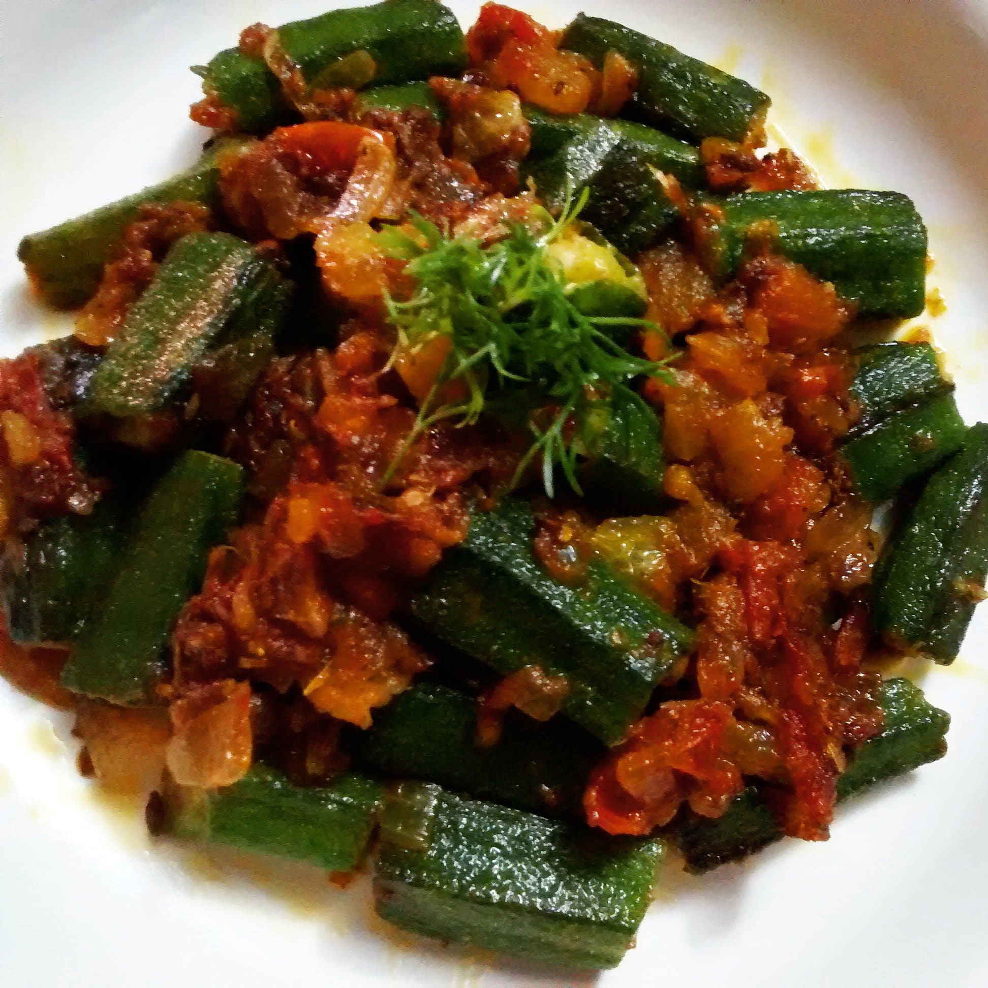 Okra Masala - TheRecipe.Website