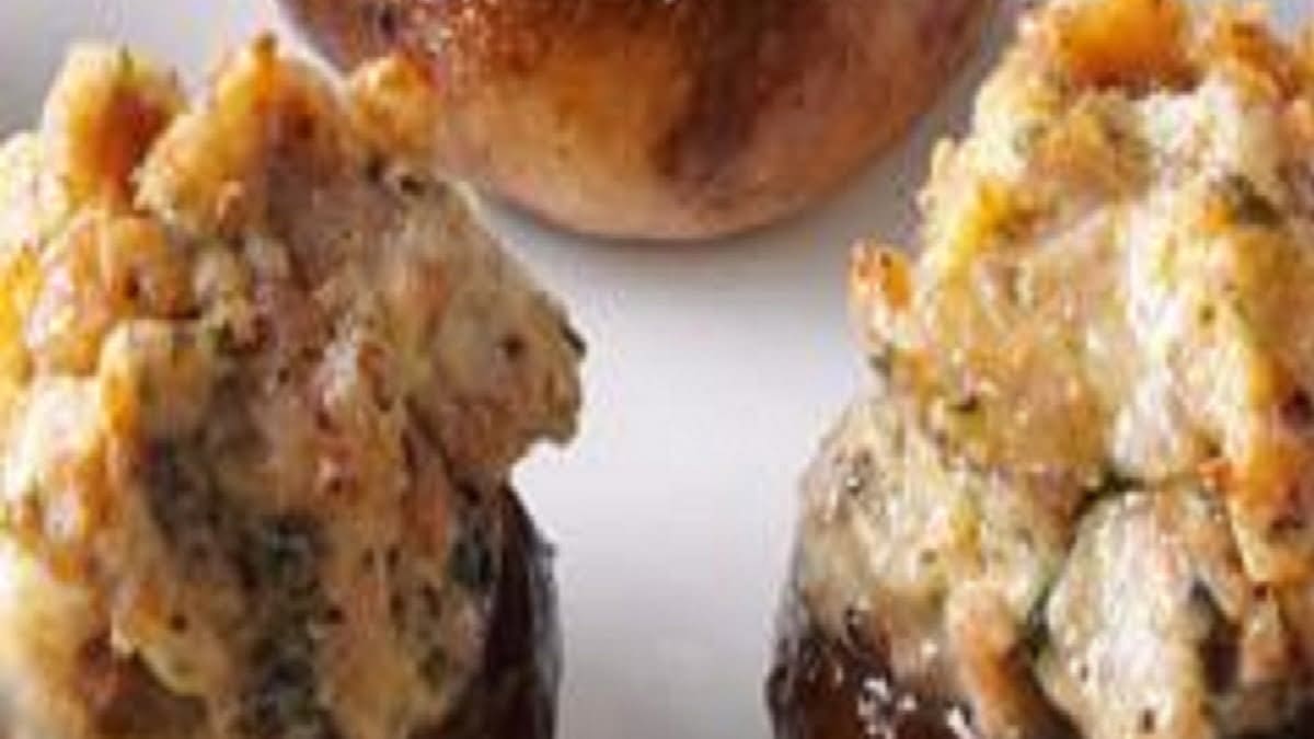 Shrimp Stuffed Mushrooms