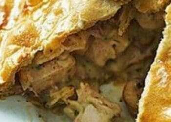 Turkey, Sausage, Roast Potato and Stuffing Pie