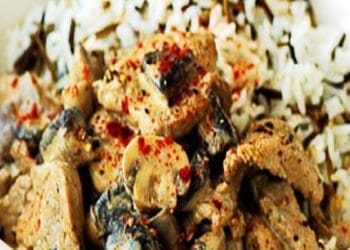 Ragout of Pork Stroganoff