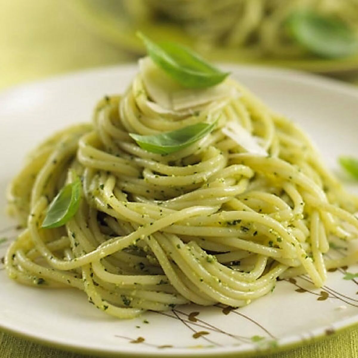 Spaghetti With Pesto Sauce Recipe - The Recipe Website