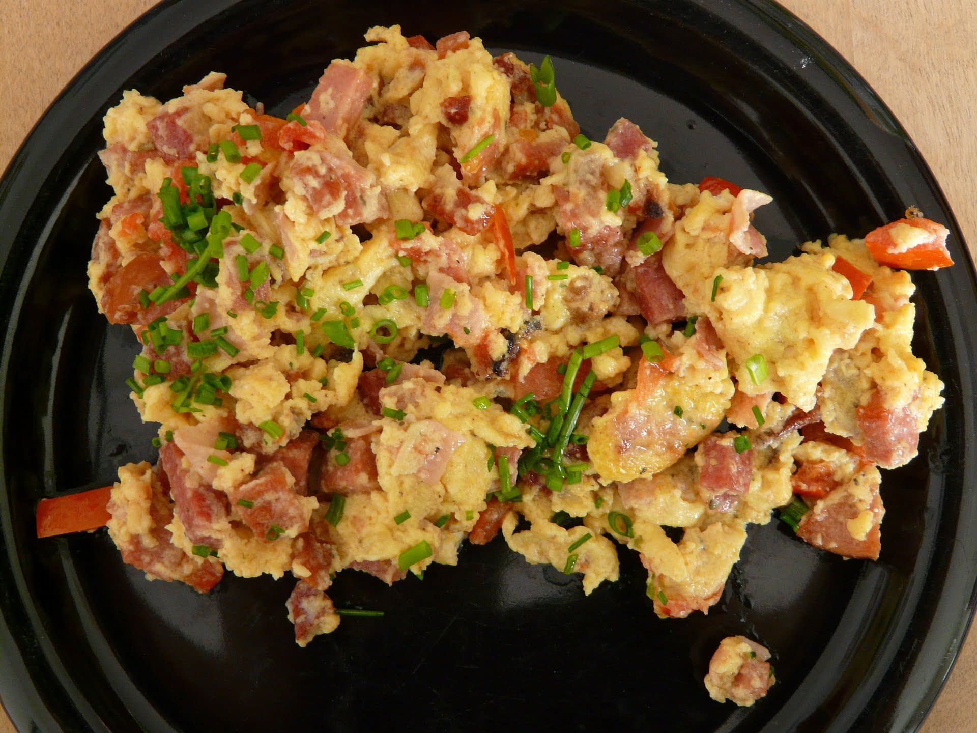 Scrambled Eggs with Vegetables - TheRecipe.Website