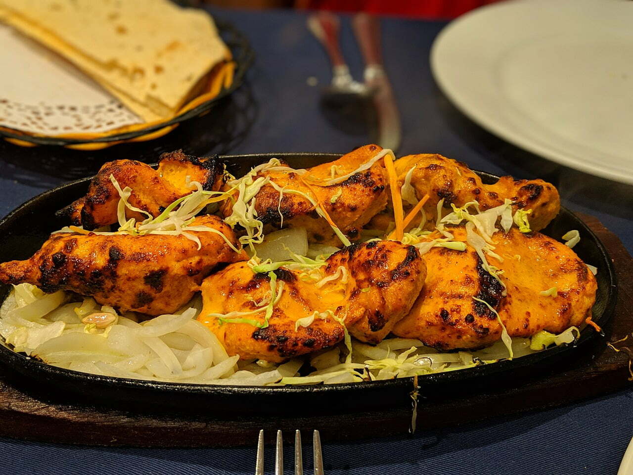 Grilled Curried Chicken