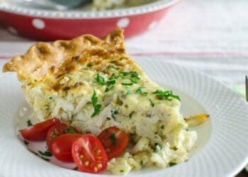 Crab Quiche