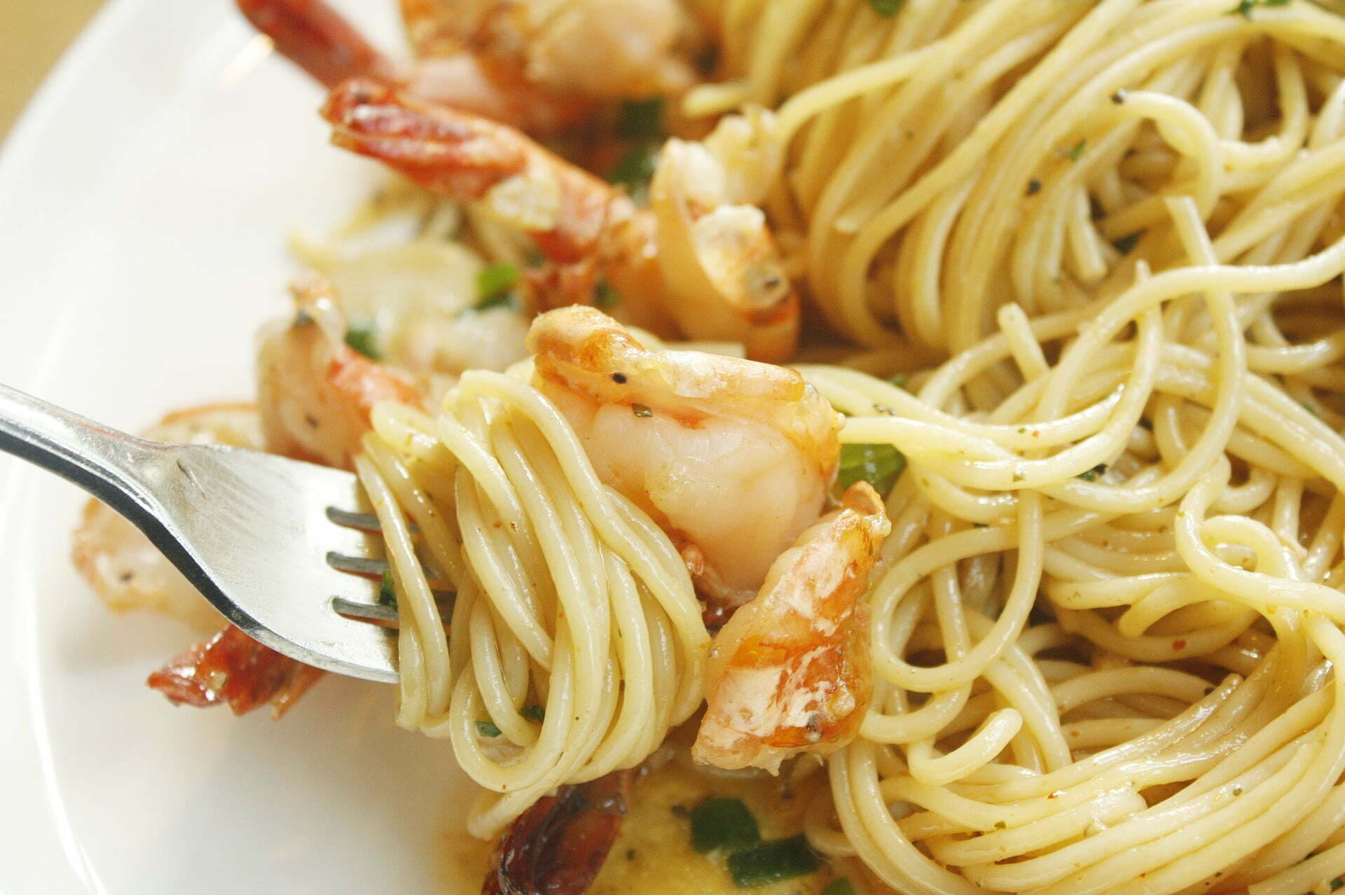 Shrimp and Soft Cheese Pasta Recipe - The Recipe Website