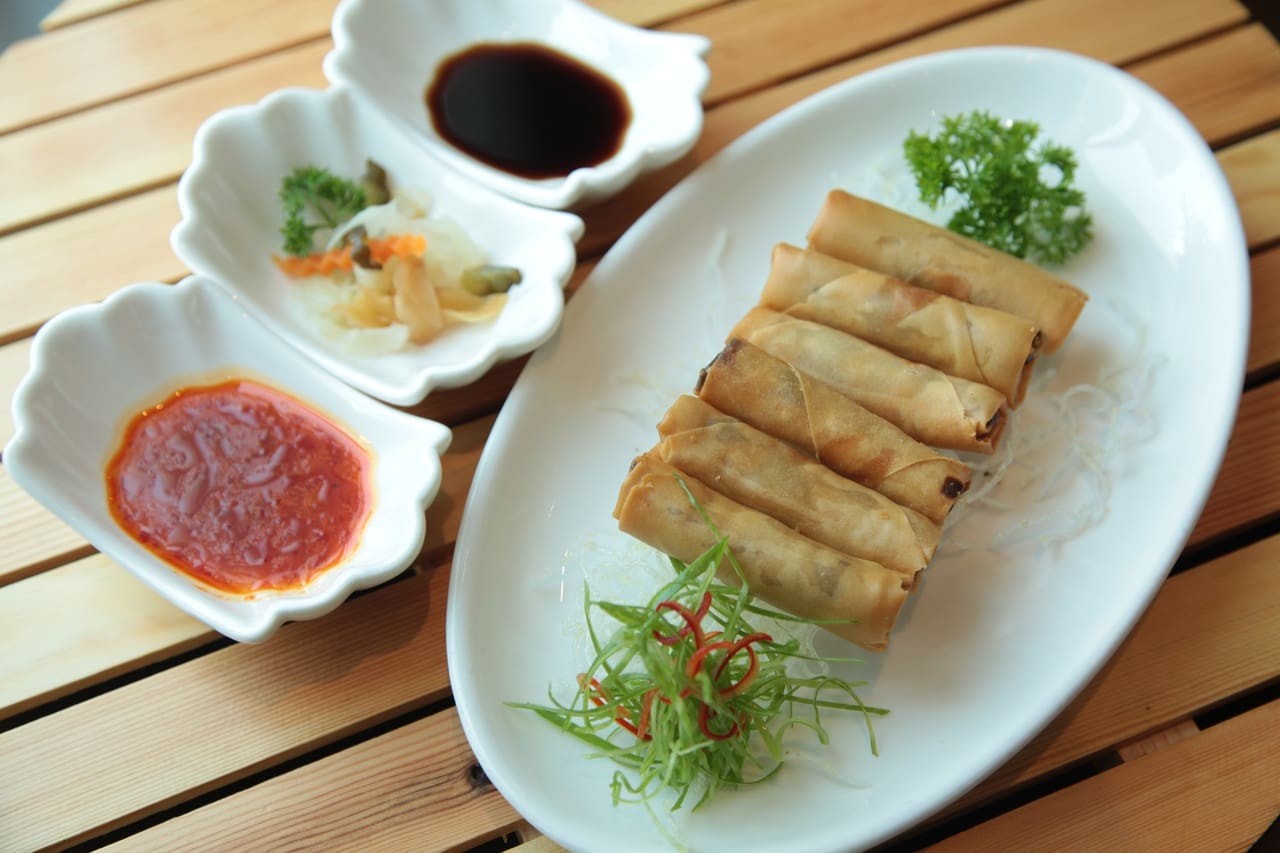 Prawn and Pork Spring Roll