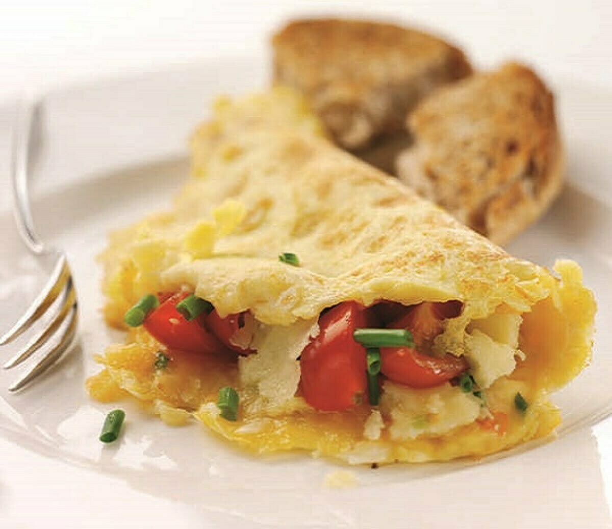 Scrambled Omelette with Cherry Tomatoes Recipe - The Recipe Website