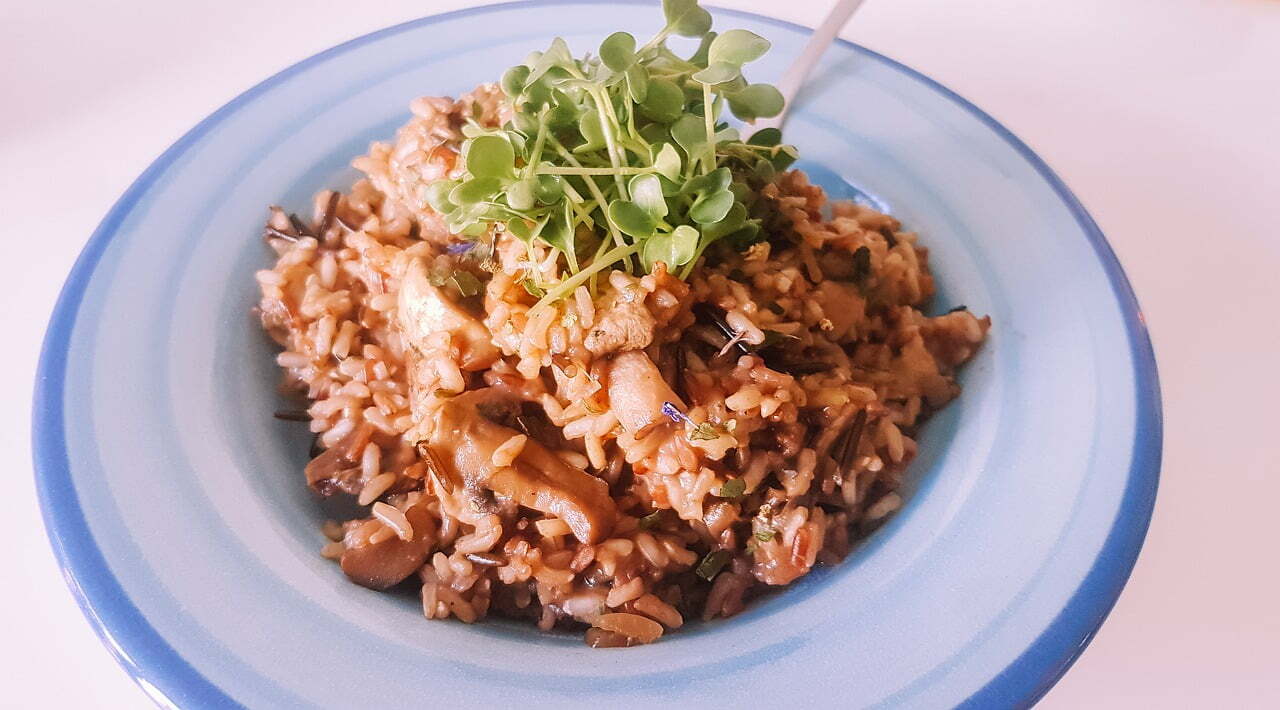 My Mushroom Risotto