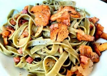 Tagliatelle with Chanterelle Mushrooms Recipe