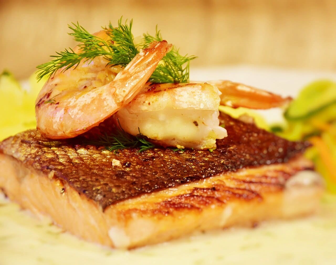 Salmon and Shrimp