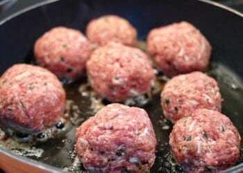Leftover Turkey Meatballs