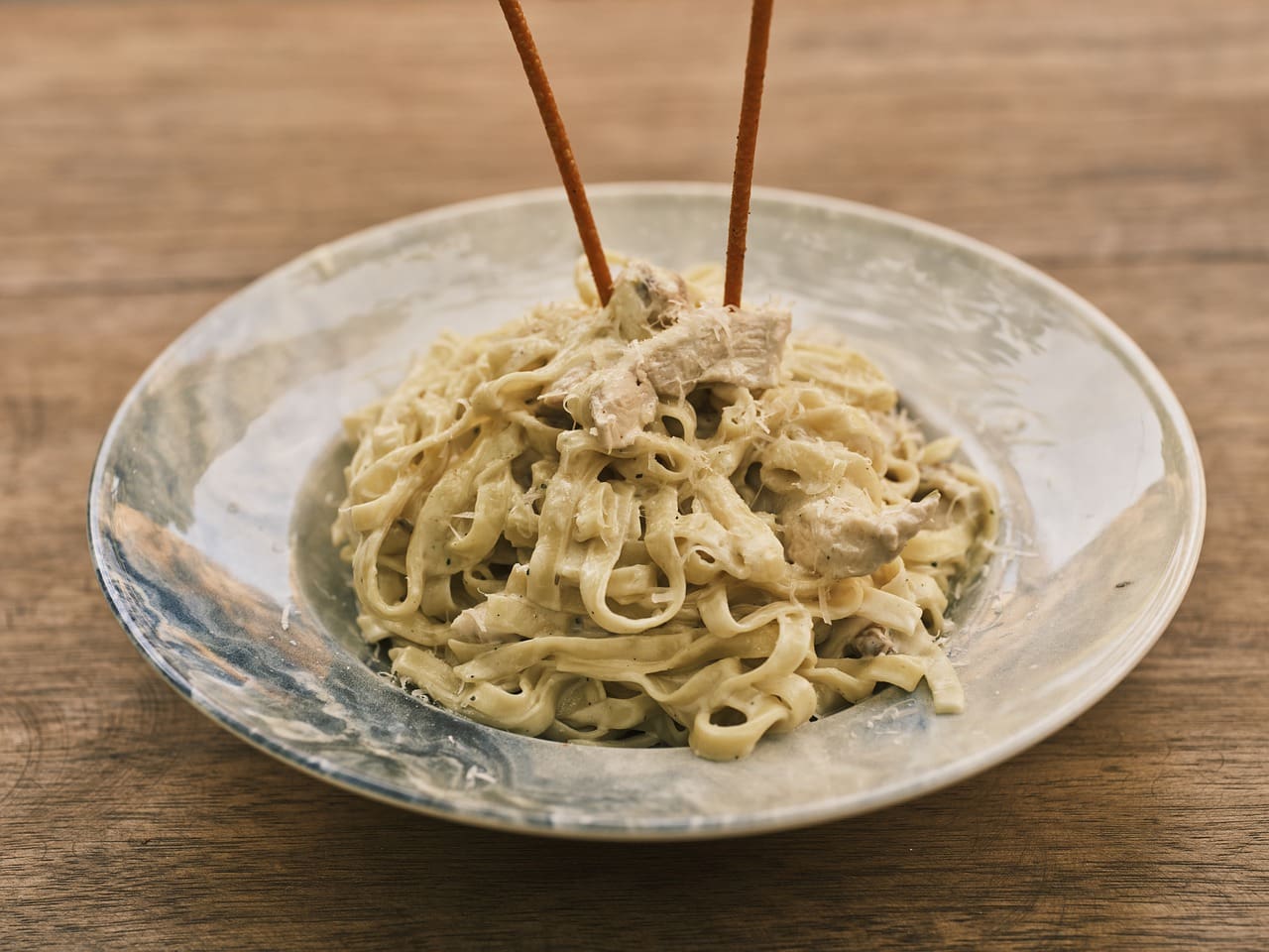 Creamy Chicken Tagliatelle Recipe - TheRecipe.Website