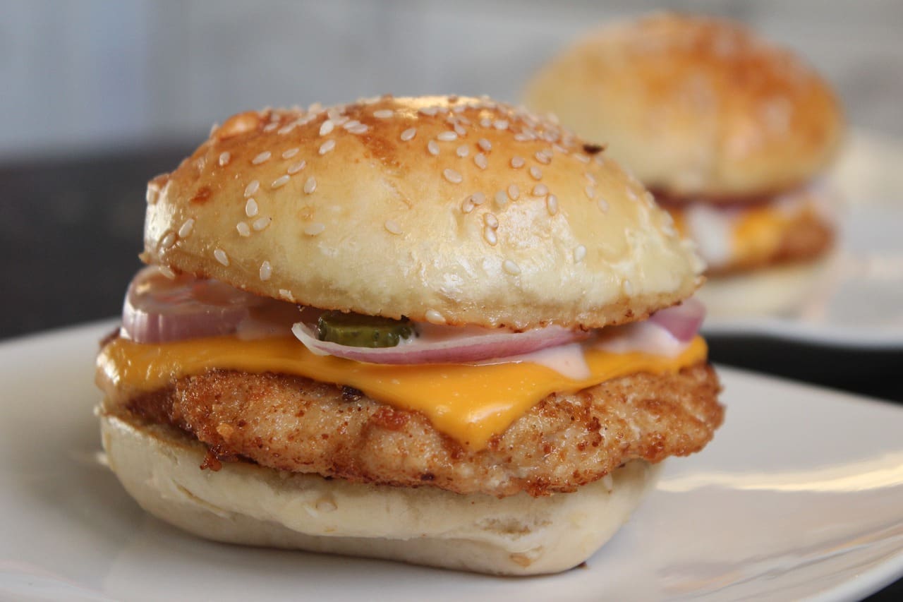 Cheeky Chicken Burger Recipe - TheRecipe.Website