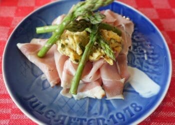 Asparagus, Ham and Egg Brunch Recipe - TheRecipe.Website