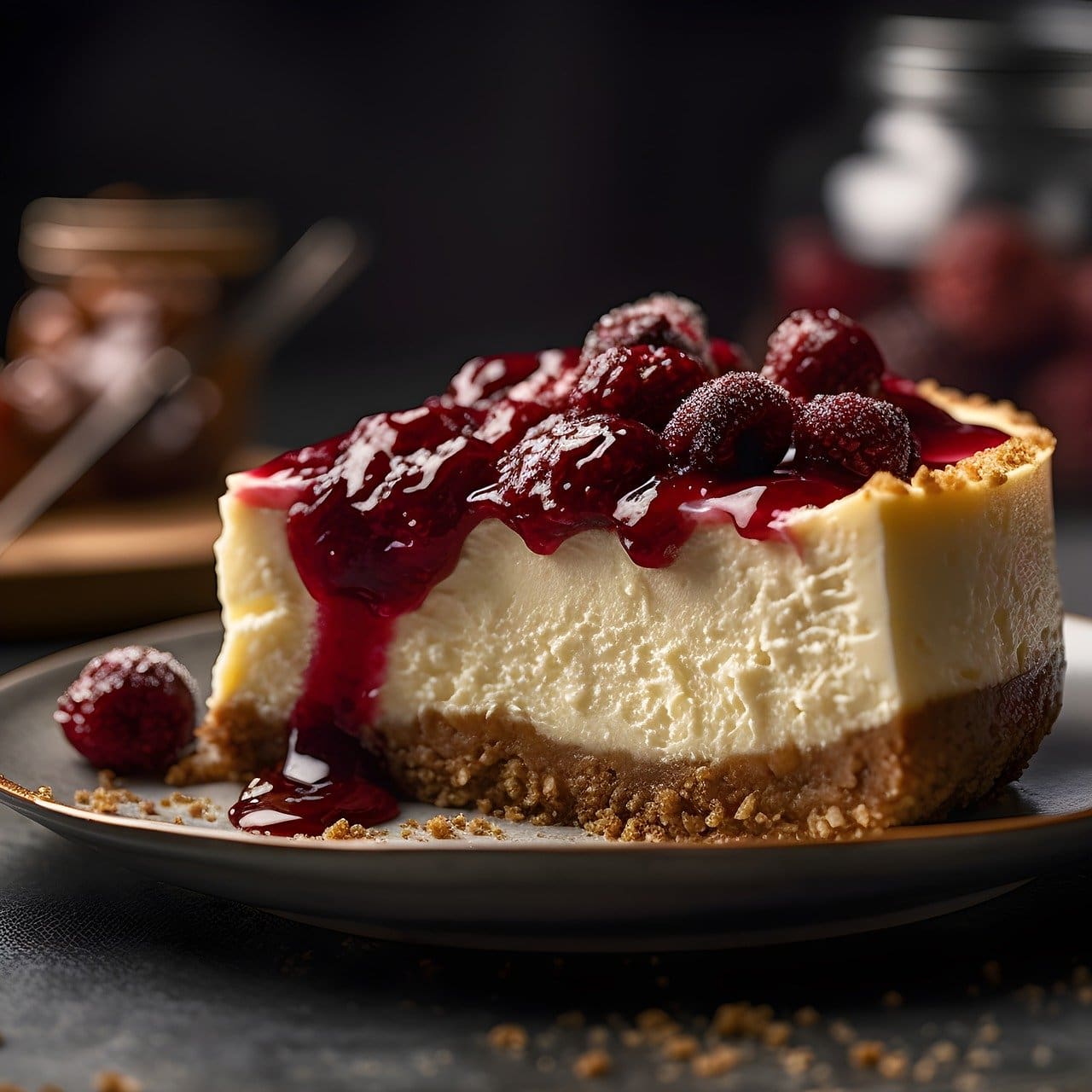 Raspberry Cheesecake Recipe - TheRecipe.Website