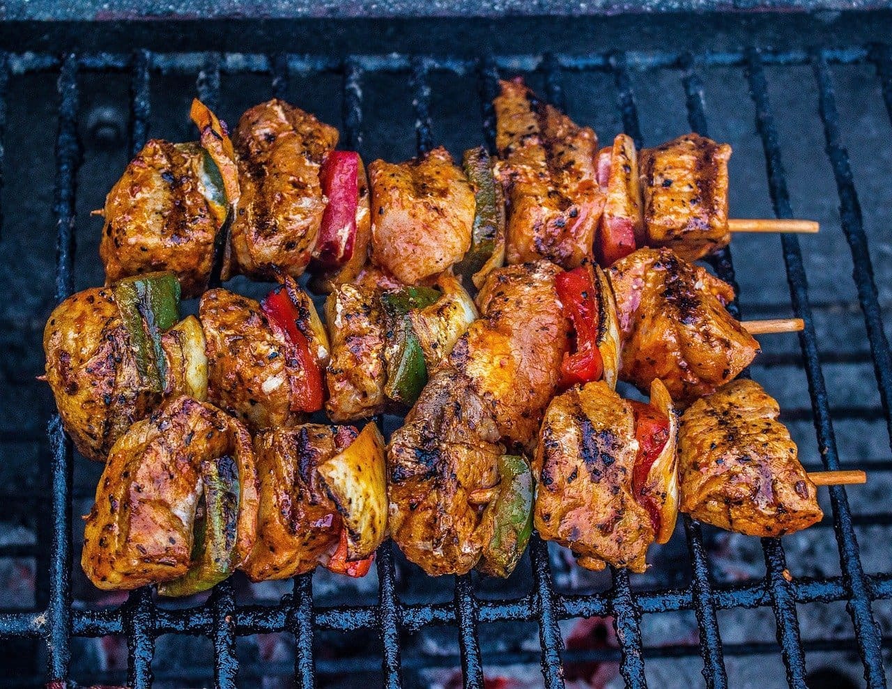 Marinated Chicken Skewers Recipe - TheRecipe.Website