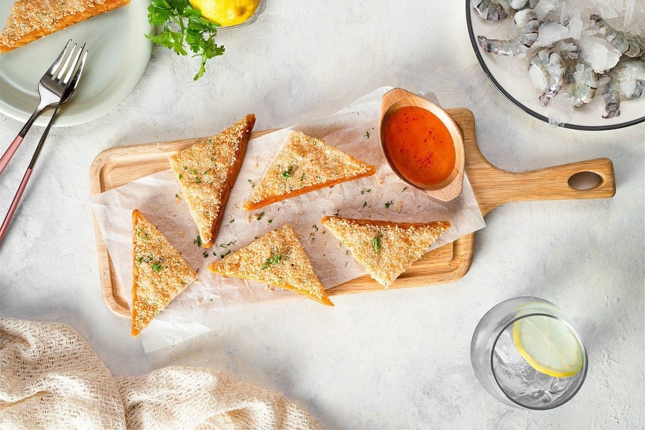Prawn Sesame Toast Recipe - TheRecipe.Website
