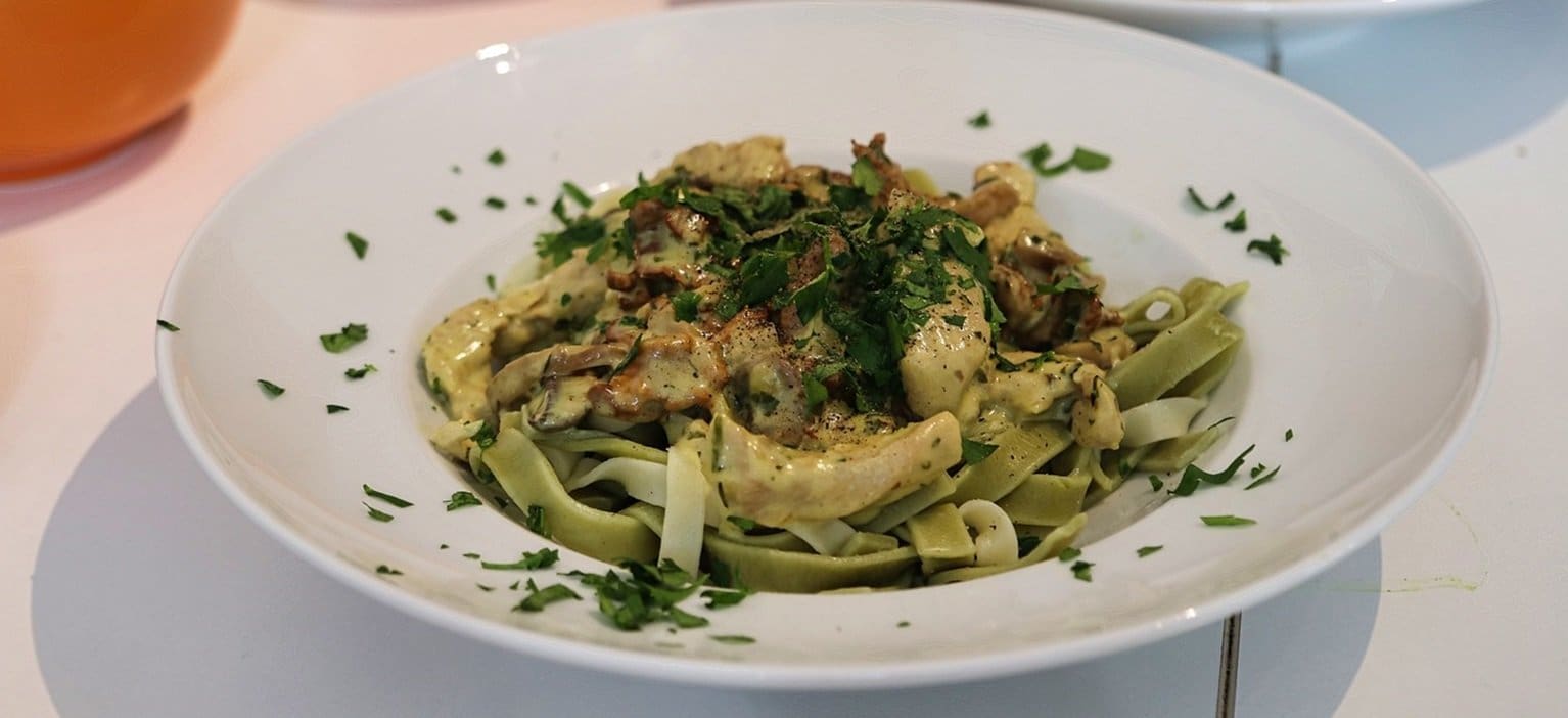 Left Over Turkey Tagliatelle Recipe - TheRecipe.Website