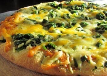 Spinach and Sweetcorn Pizza Recipe - TheRecipe.Website