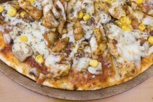Chicken and Mushroom Pizza Recipe - TheRecipe.Website