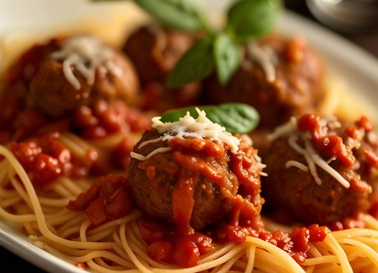 Meatballs in a Spicy Sauce Recipe - The Recipe Website