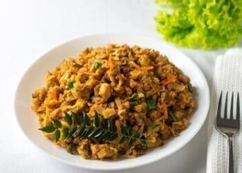 Sri Lankan Coconut Kottu Recipe - TheRecipe.Website