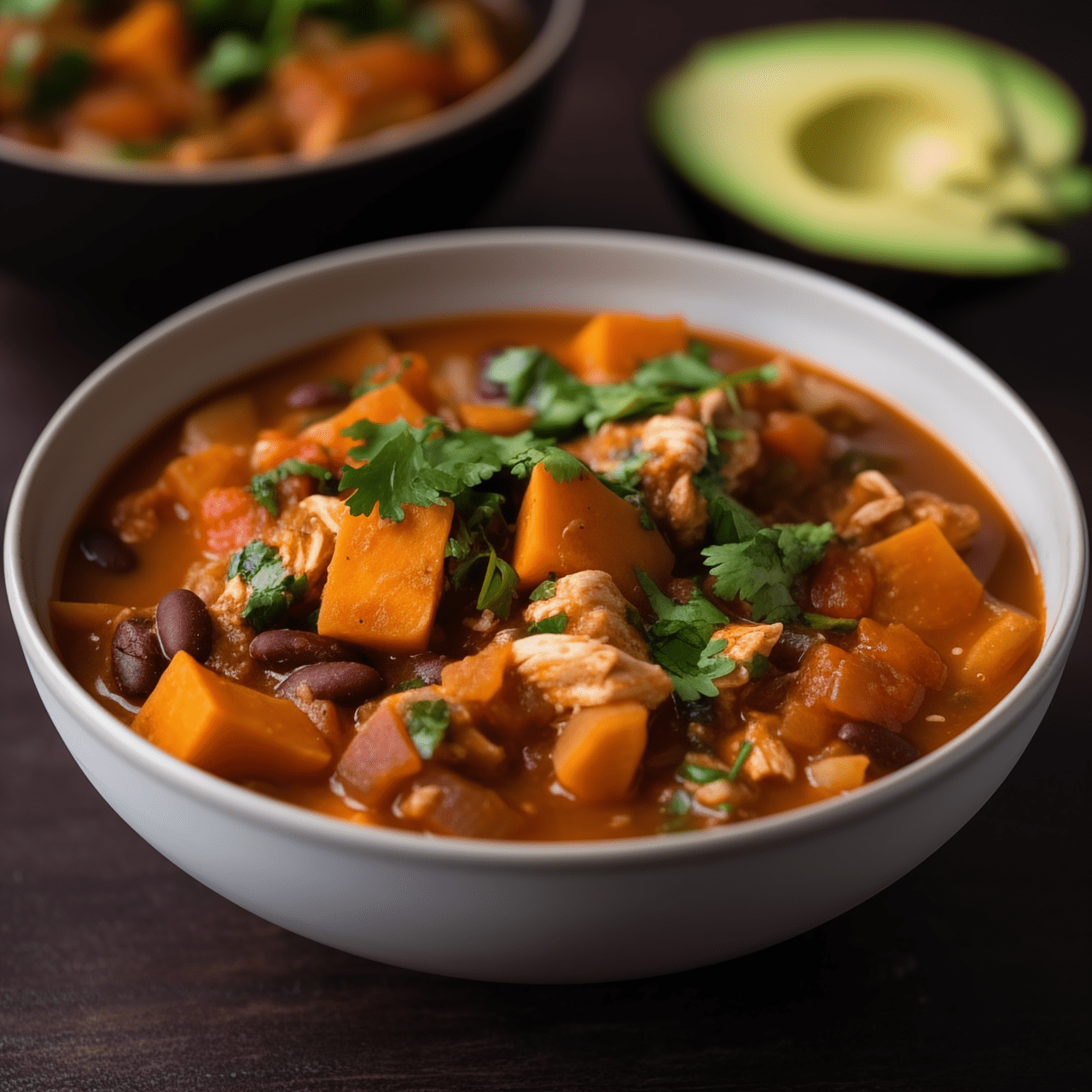 Chicken Chilli with Sweet Potato Recipe - TheRecipe.Website