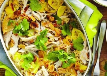 Chicken, Squash and Coriander Pilaf Recipe - TheRecipe.Website