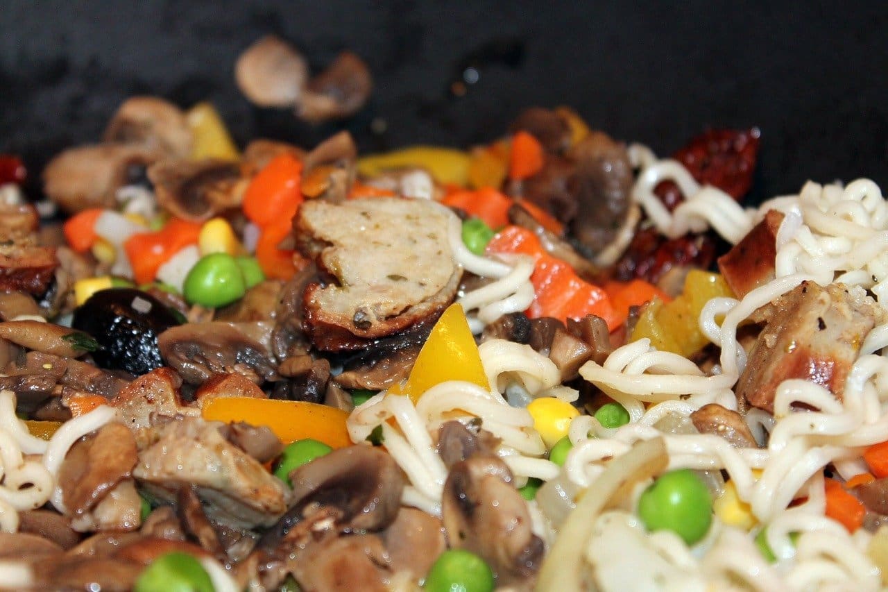 Sausage Stir Fry Recipe - TheRecipe.Website