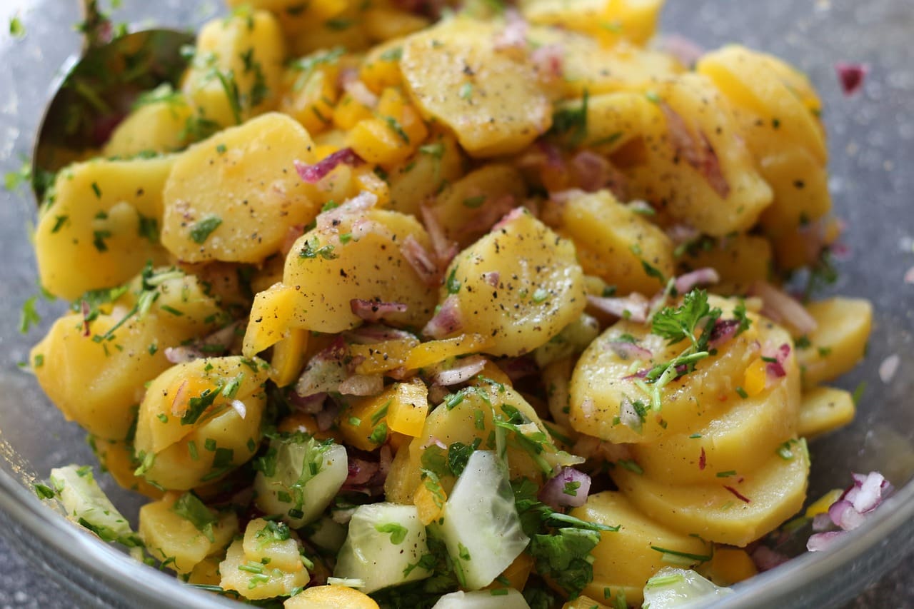 Dressed Potato Salad Recipe - TheRecipe.Website