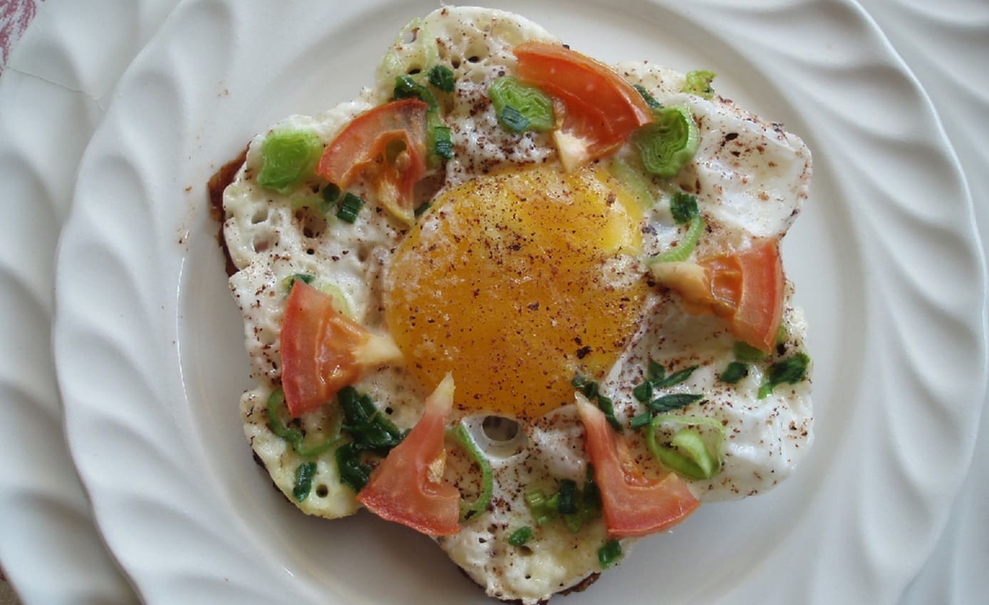 Fried Egg Snack Recipe - TheRecipe.Website