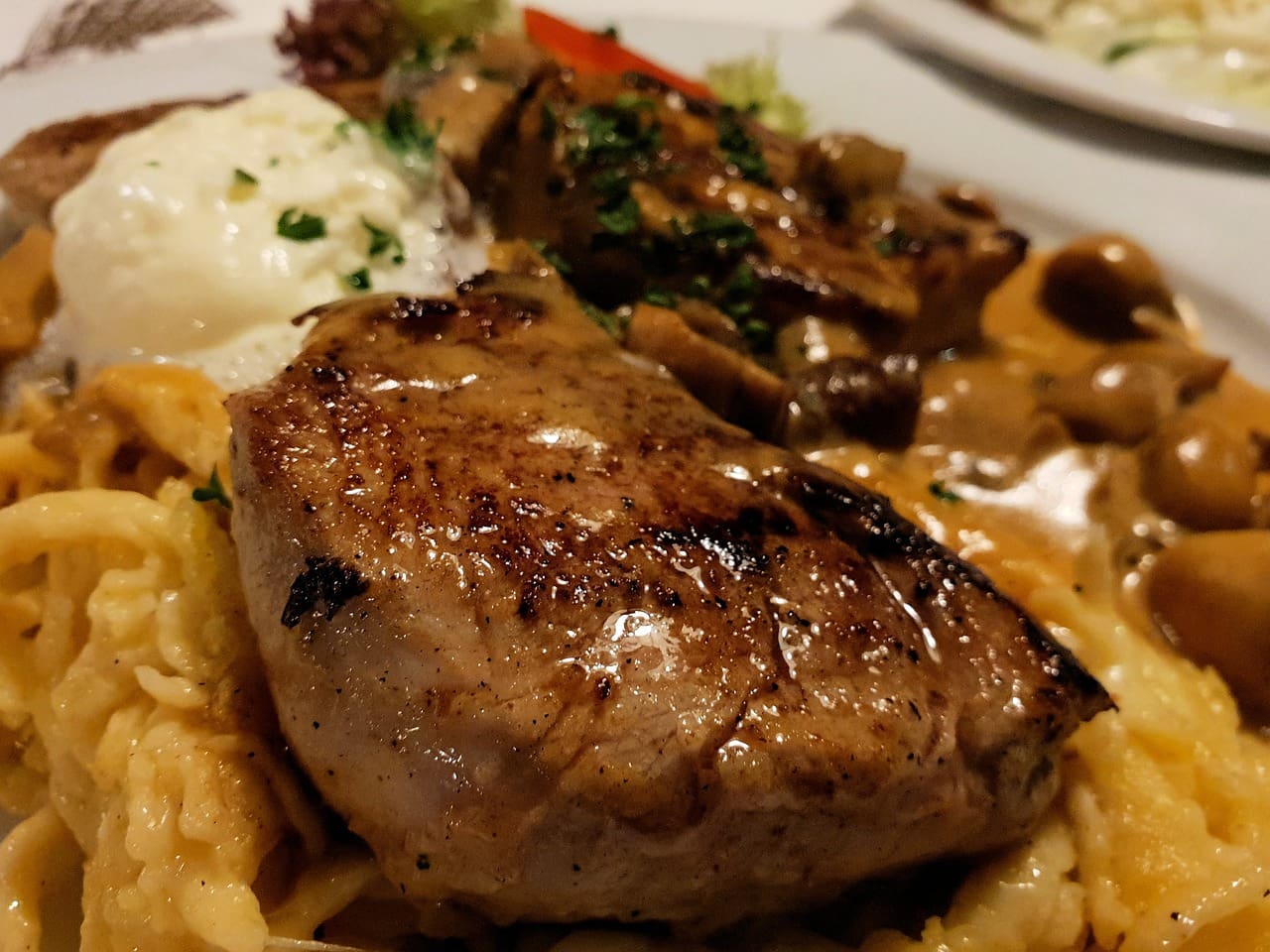Pork Tenderloin with Onion Mash Recipe - TheRecipe.Website